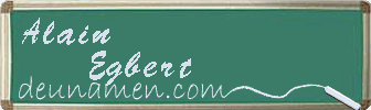 Alain Egbert Visitenkarte